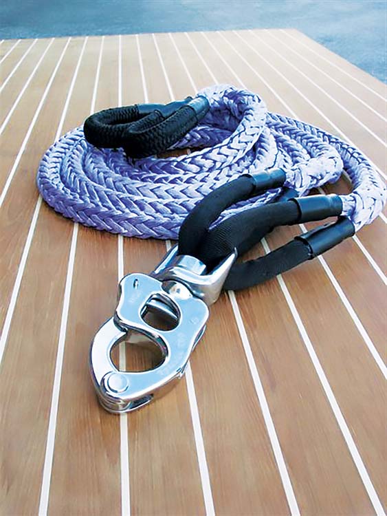 517-4758: Coiled rope on deck of classic yacht - : Asset Details
