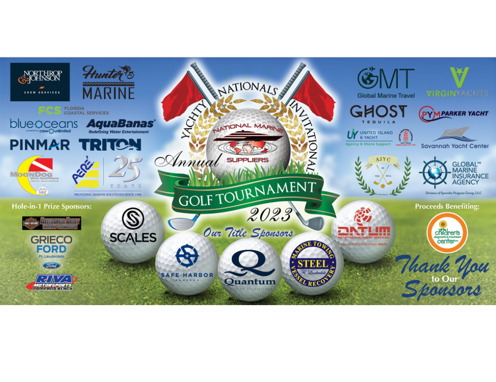 2023 Yachty Nationals Invitational Golf Tournament National Marine